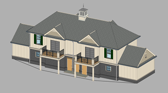 Mill 23 Carriage House Rendering