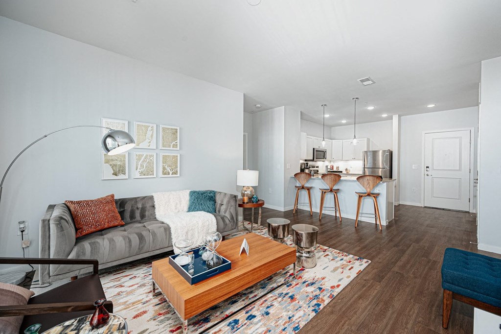 Living Room at The Pointe at Polaris