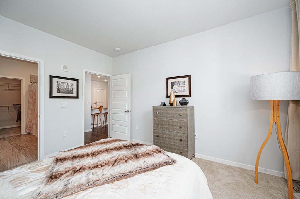 Bedroom at The Pointe at Polaris