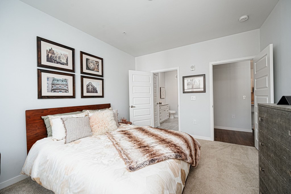 Bedroom at The Pointe at Polaris