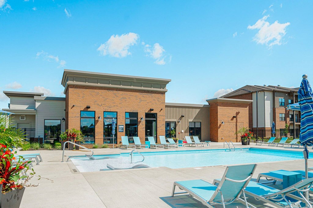 our apartments at the district feature a swimming pool