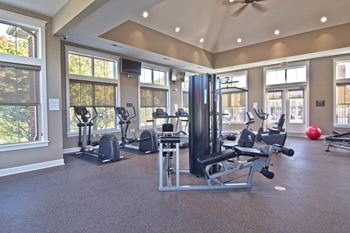 fitness center at the ravines at westar