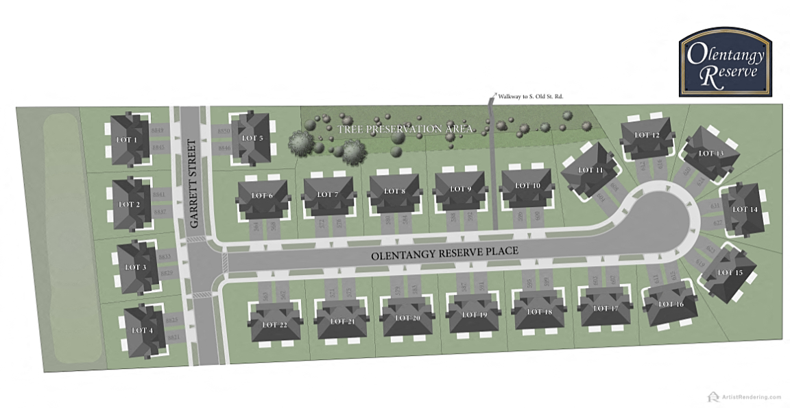 Olentangy Reserve Site Map