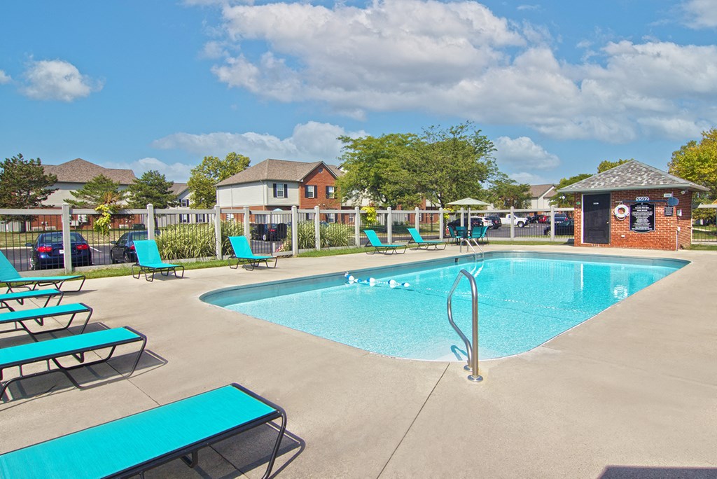 our apartments at the district feature a resort style pool