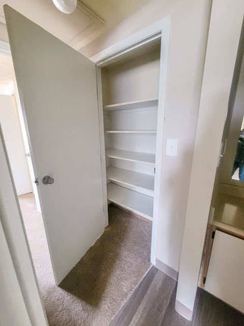a walk in closet