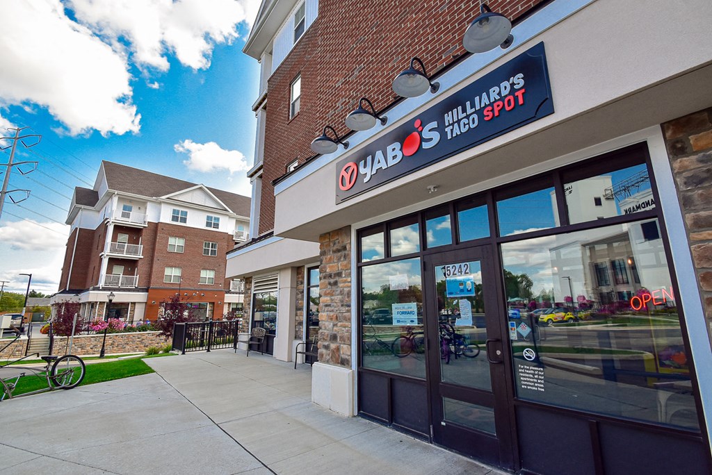 Onsite Retail at Landmark Lofts Apartments in Hilliard Ohio