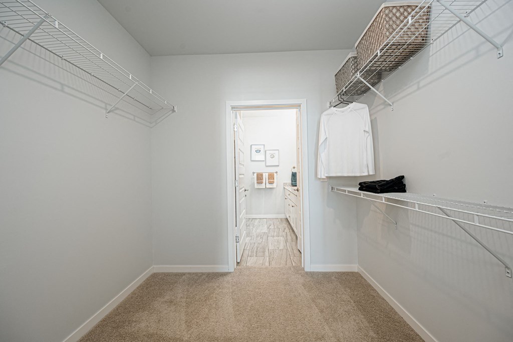Walk-in Closet at The Pointe at Polaris Apartments