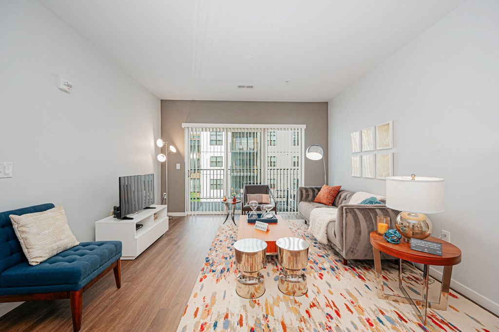 Living Room at The Pointe at Polaris