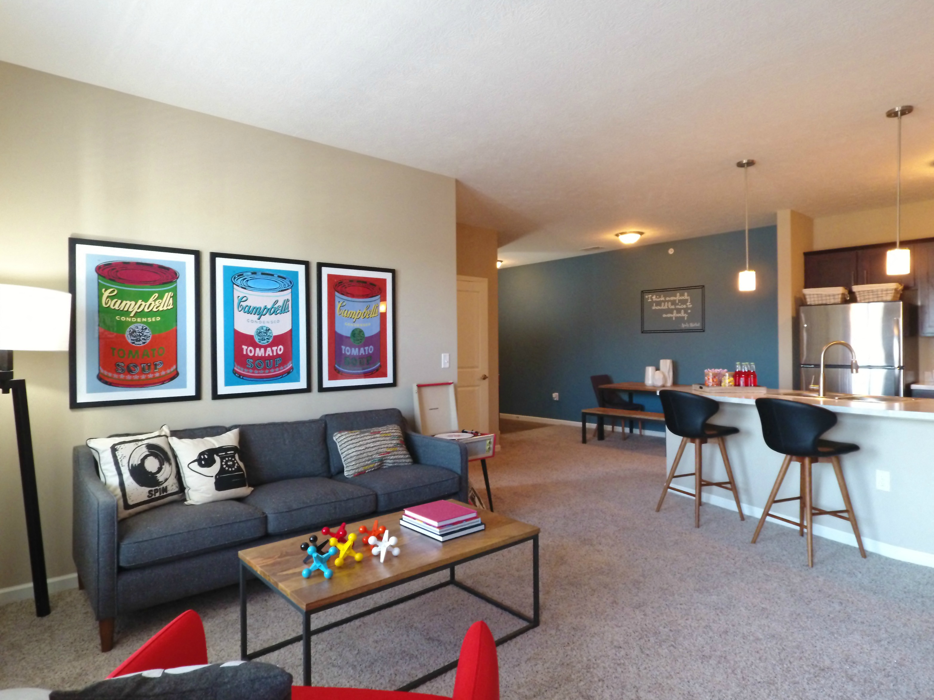 Furnished apartments available at The Wendell in Dublin Ohio
