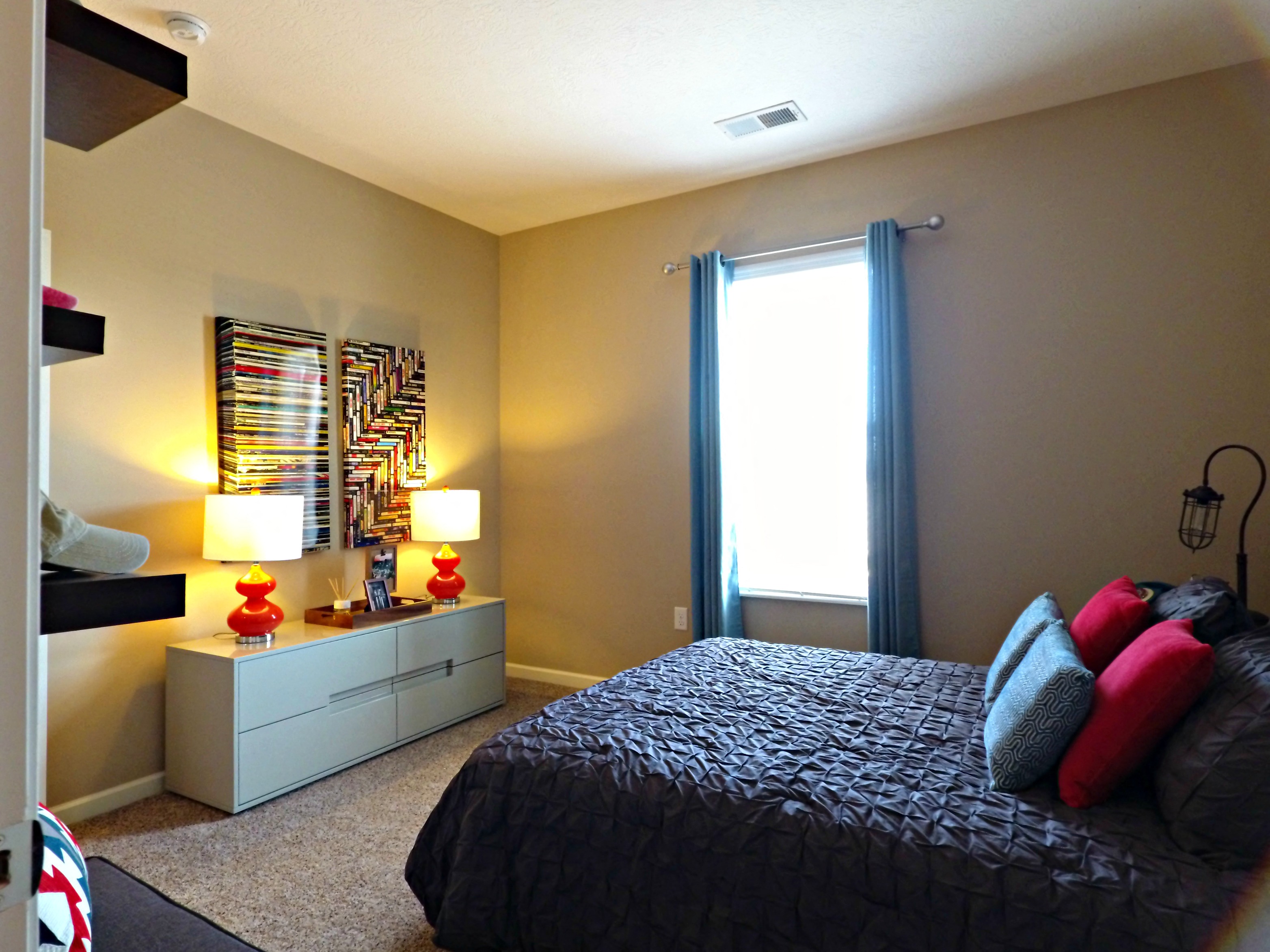 Bedroom at The Wendell Apartments in Dublin Ohio