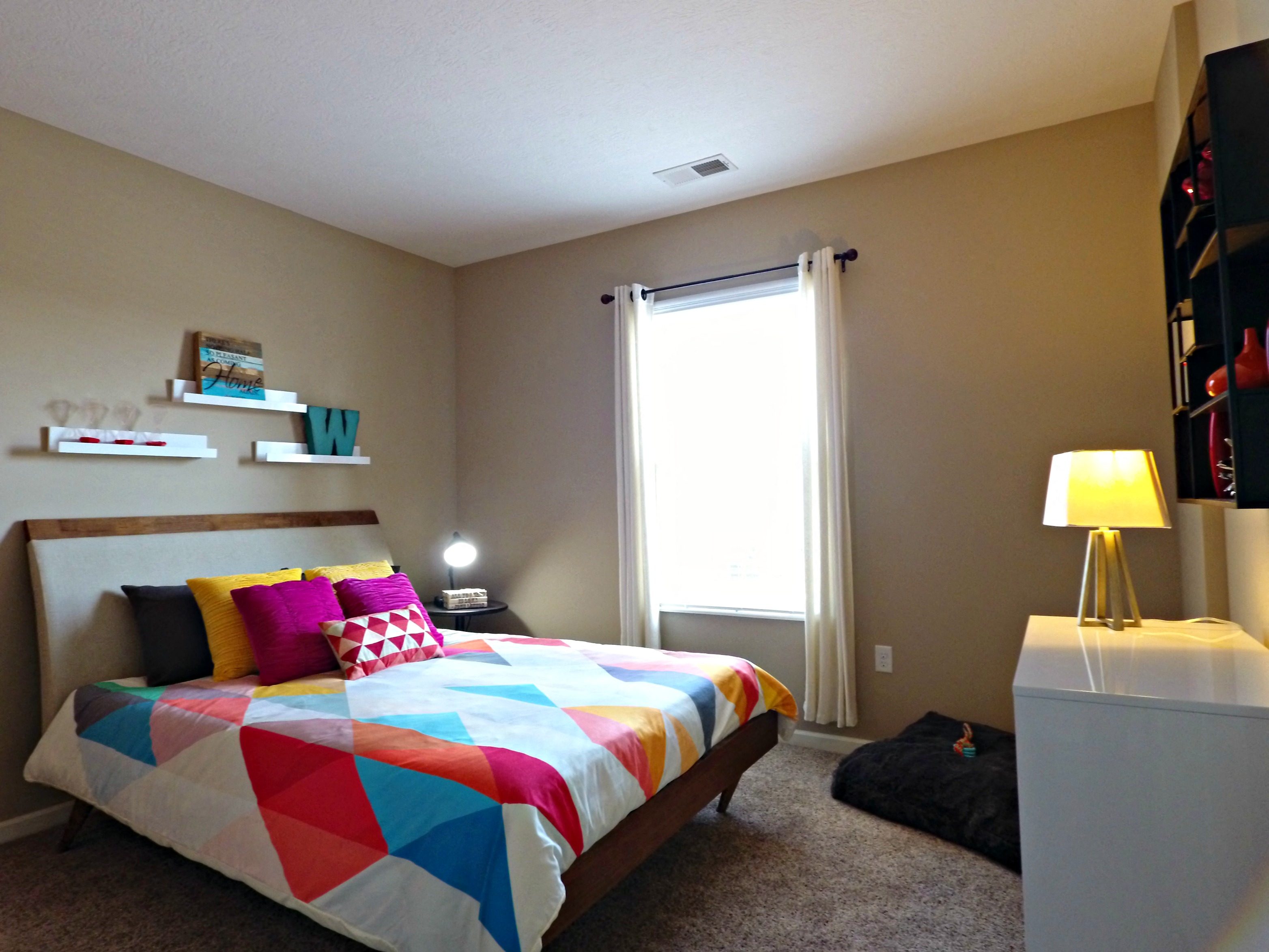 Bedroom at The Wendell Apartments in Dublin Ohio