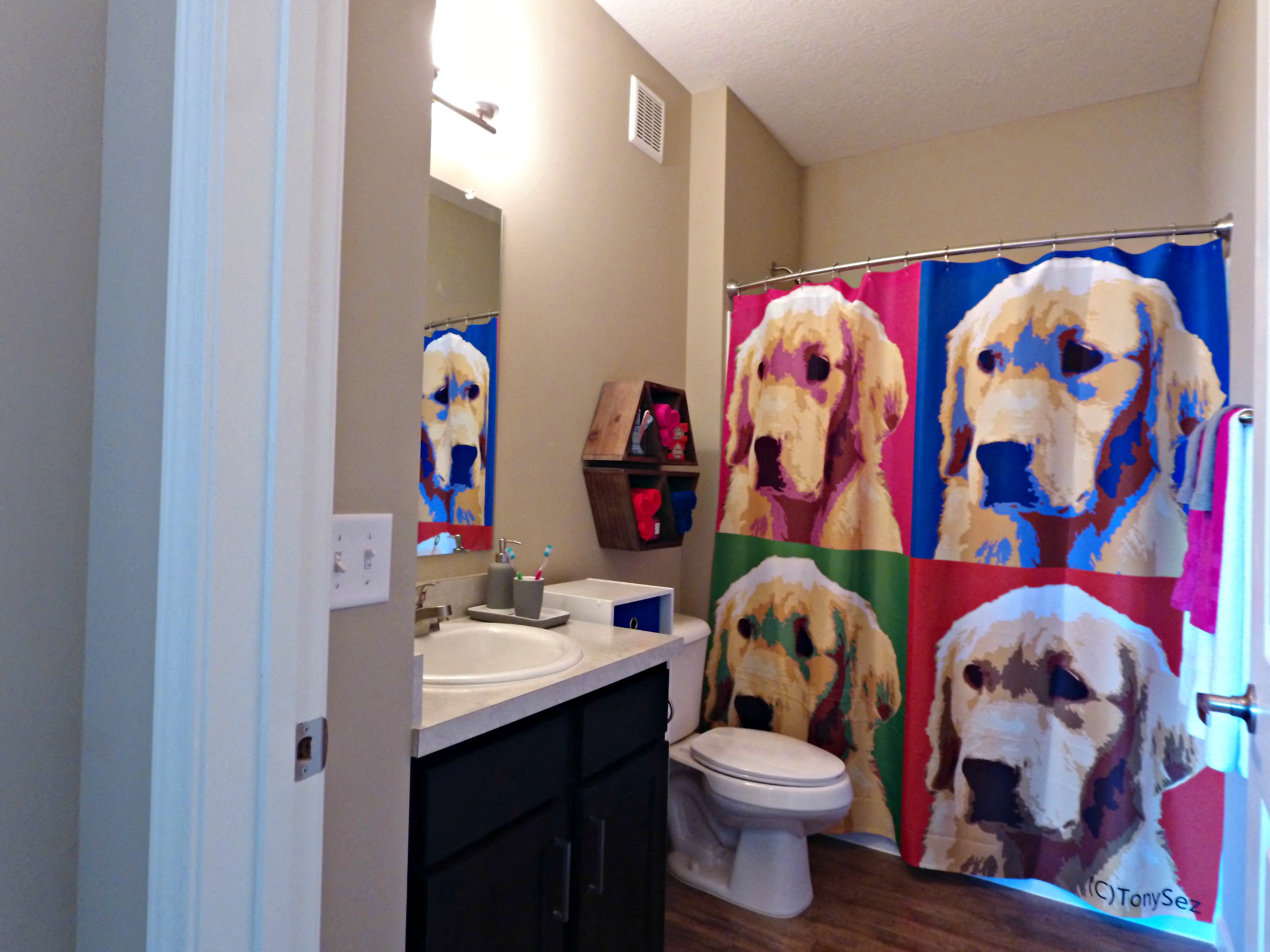 Bathroom at The Wendell Apartments in Dublin Ohio