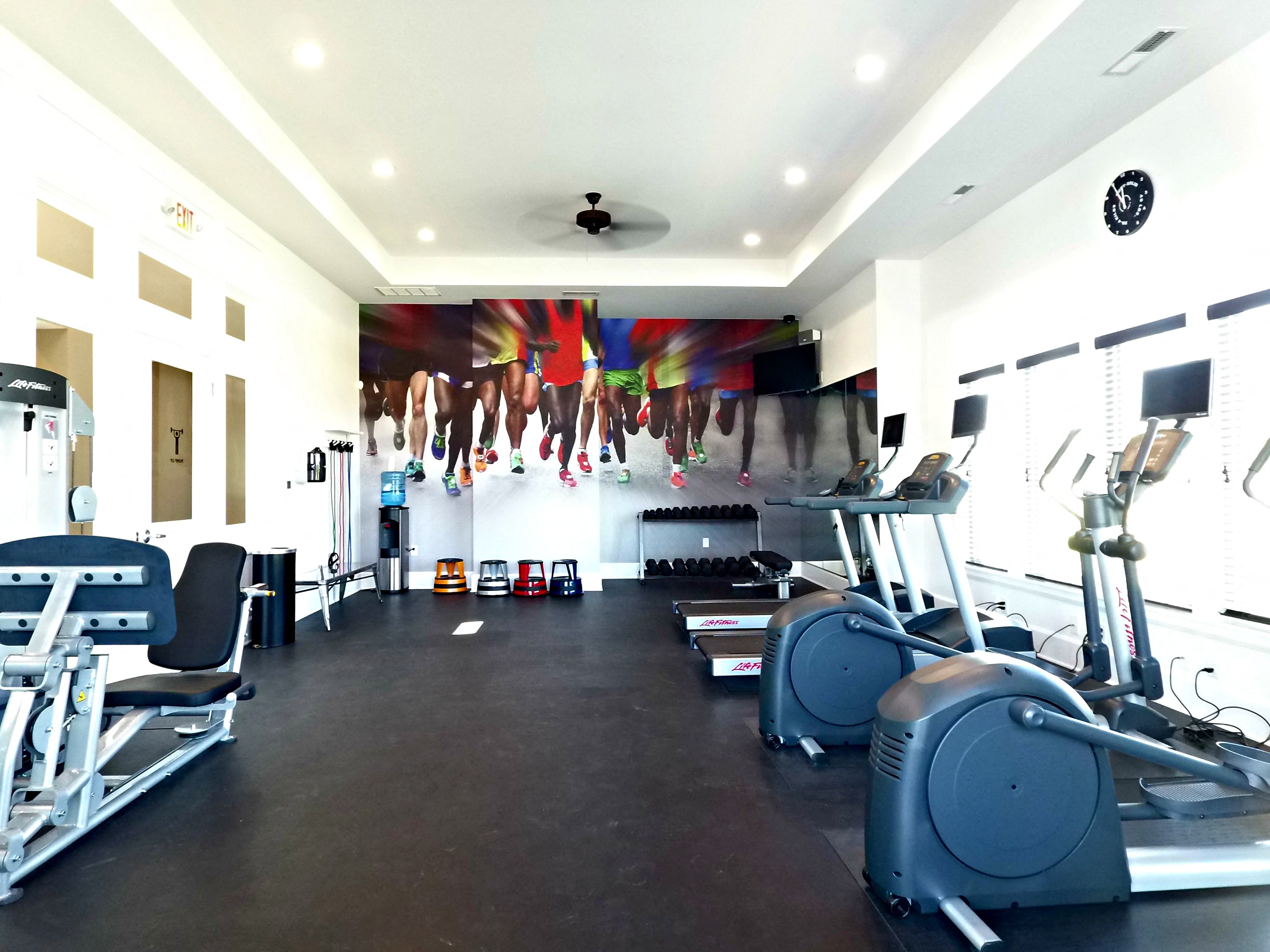 Gym at The Wendell Apartments in Dublin Ohio