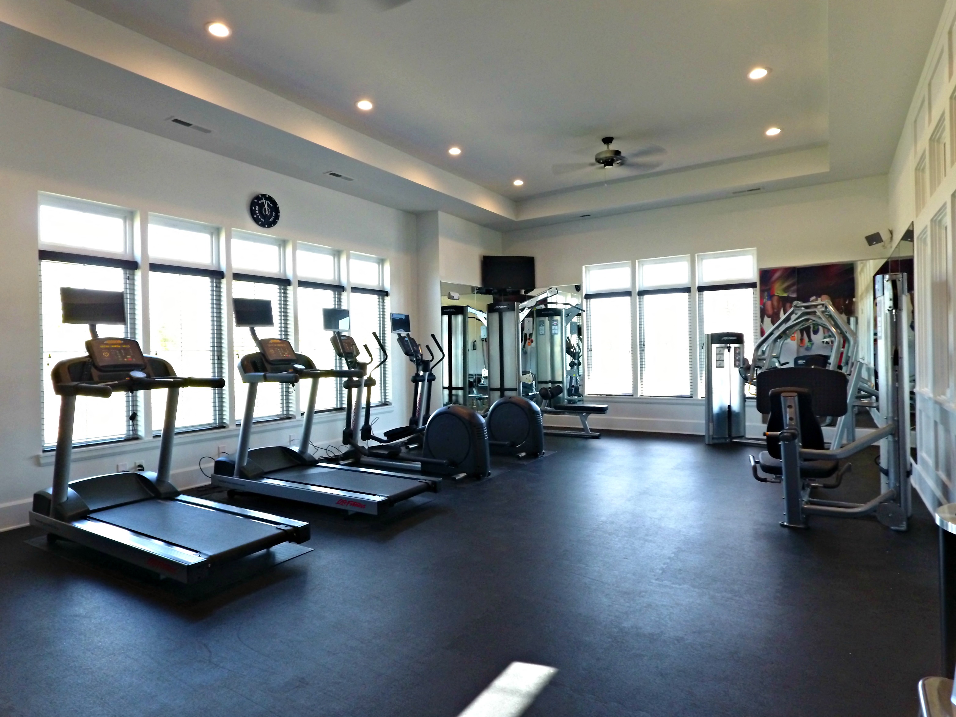 Gym at The Wendell Apartments in Dublin Ohio