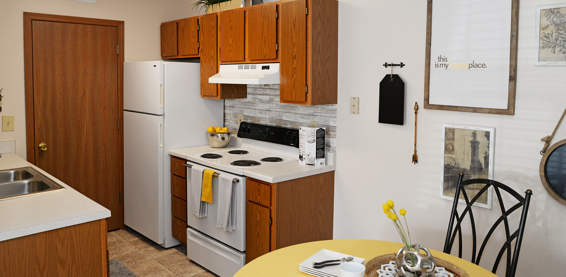 in-unit kitchen