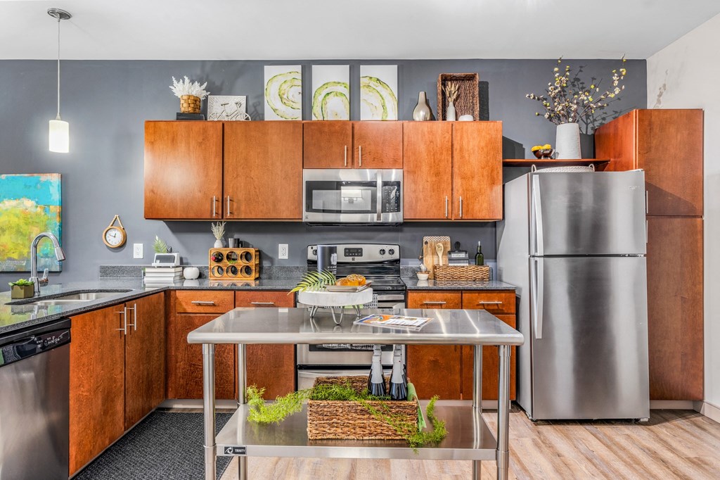 a model of a restaurant with a counter and a lobby