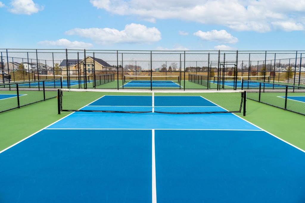 Pickleball Courts at The Strand at Beulah Townhomes