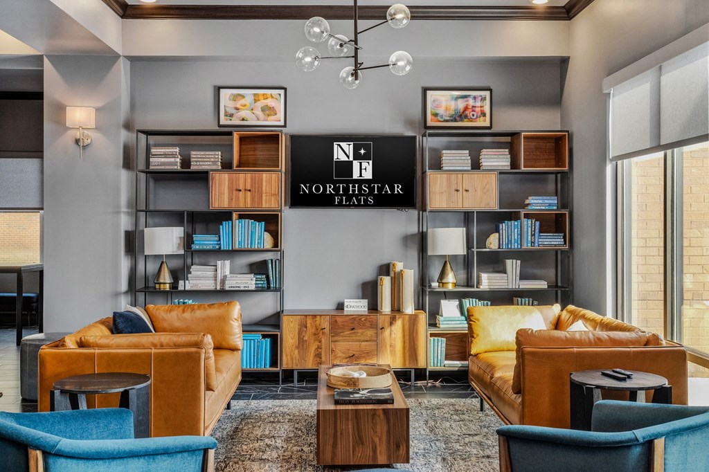 Clubhouse at Northstar Flats Apartments in Sunbury, OH