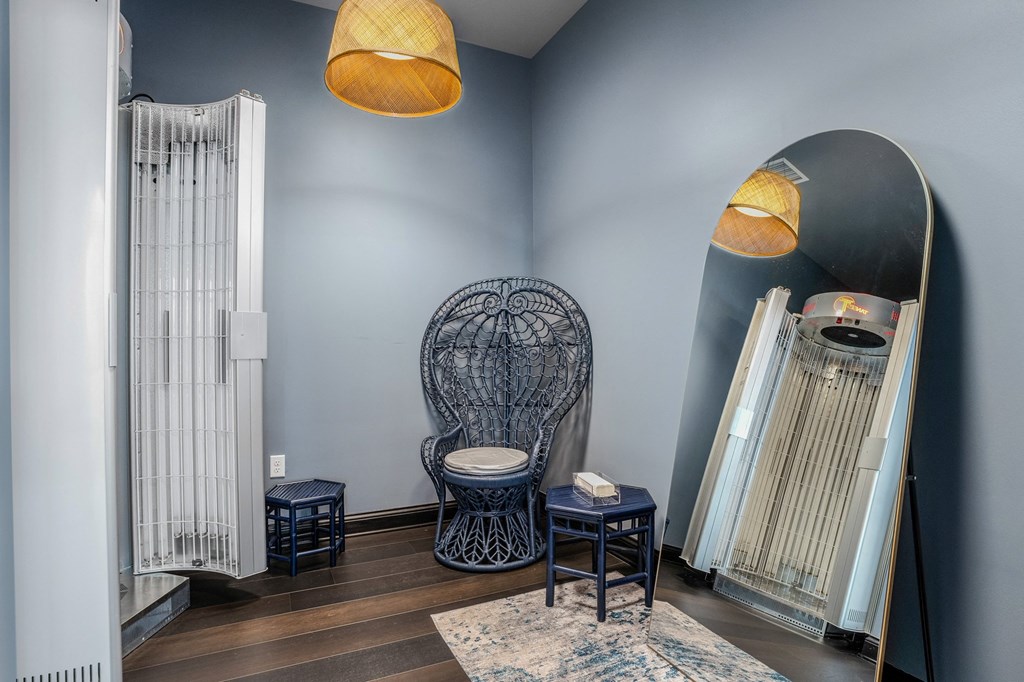 Tanning Bed at Northstar Flats Apartments in Sunbury, OH