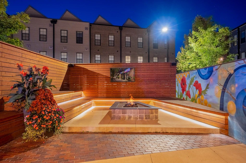 River and Rich Fire Pit