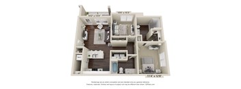 The Farmer II 2 Bedroom Floor Plan