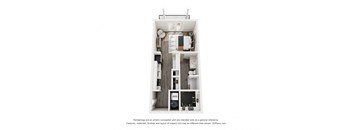 The Compass Studio Floor Plan