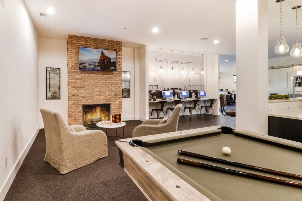 Gables West billiards table