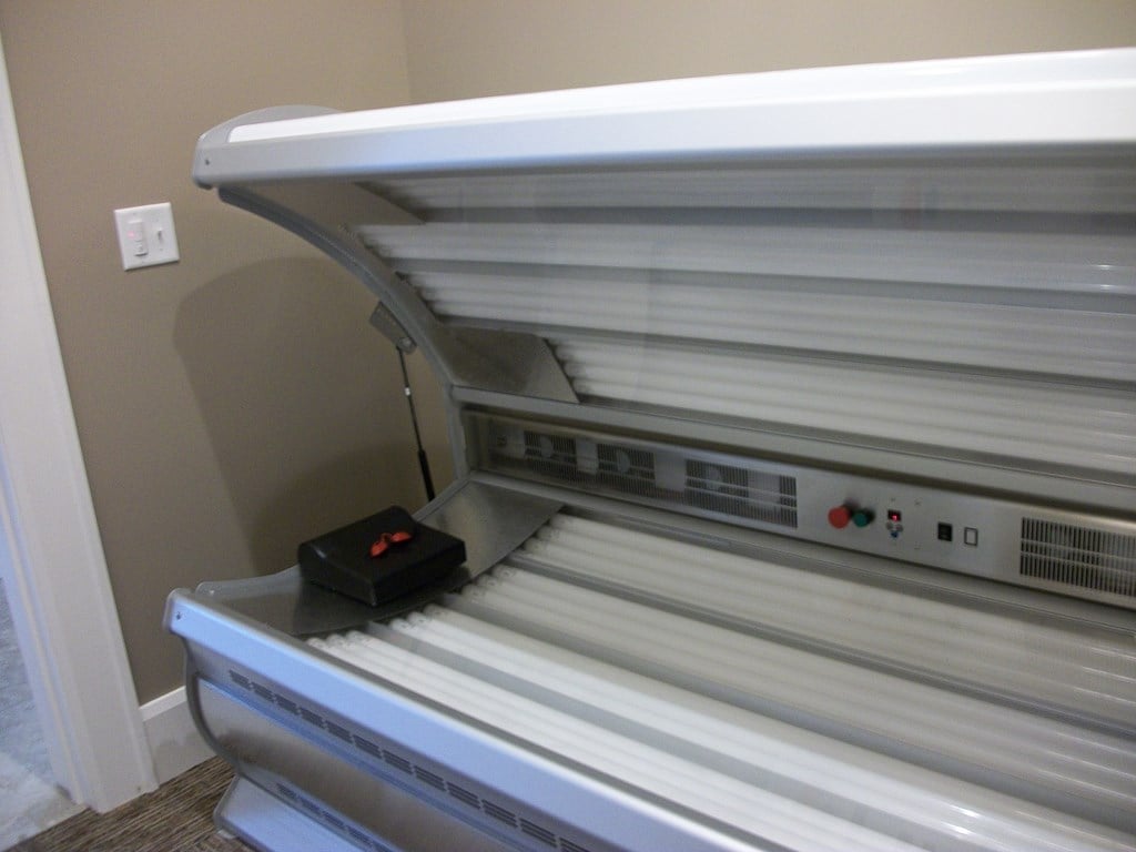 tanning bed