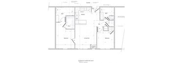 Two Bedroom Floor Plan