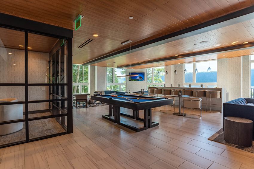 Billiards at the Stratus Club Lounge Billiards at the Stratus Club Lounge - Photo Gallery