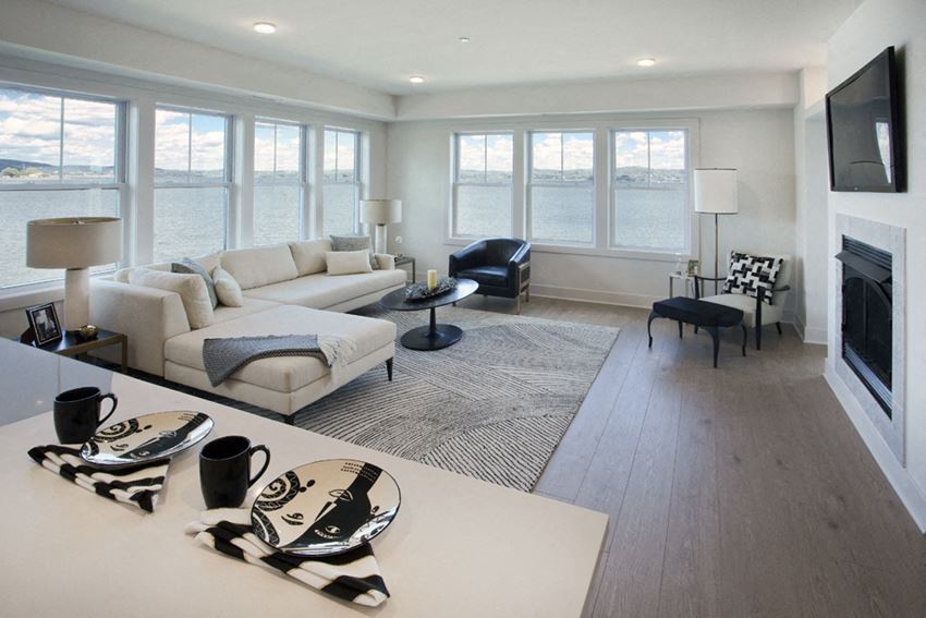 Living Room at The Waterfront Living Room at The Waterfront