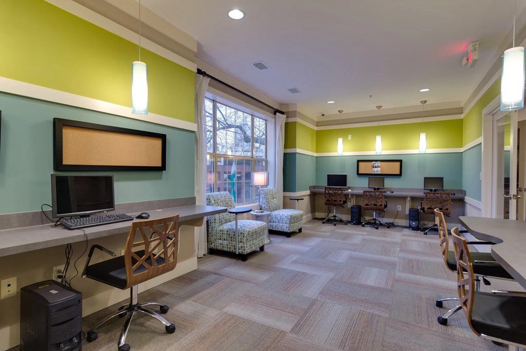 Technology lab at Centennial Place in Atlanta, Georgia