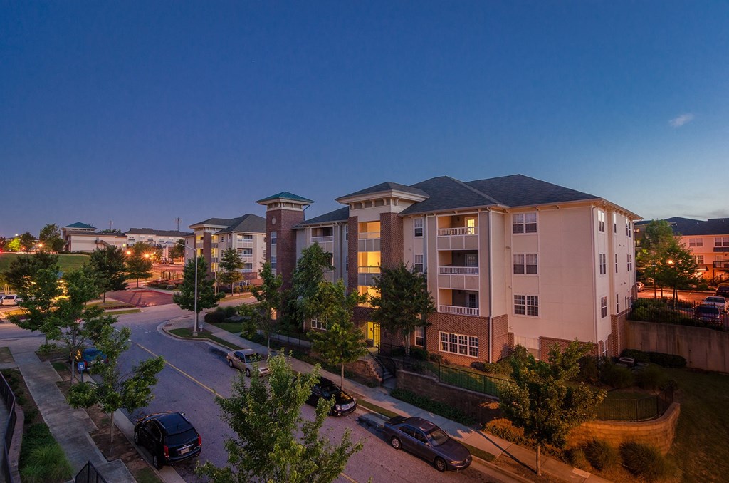 Beautiful landscape at Ashley Collegetown in Atlanta, Georgia