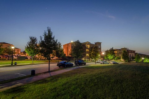 Lushes Landscaping at Ashley Collegetown in Atlanta, Georgia