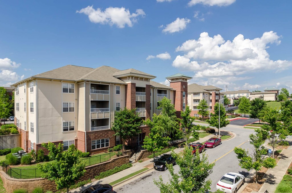 Wonderful Oversized Balconies at Ashley Collegetown in Atlanta, Georgia