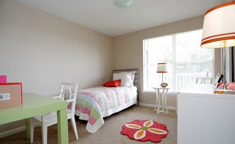 Spacious bedroom at Ashley Cascade in Atlanta, Georgia