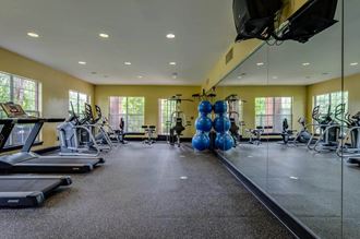 State of the art fitness center at Villiages at Carver in Atlanta, Georgia - Photo Gallery 5