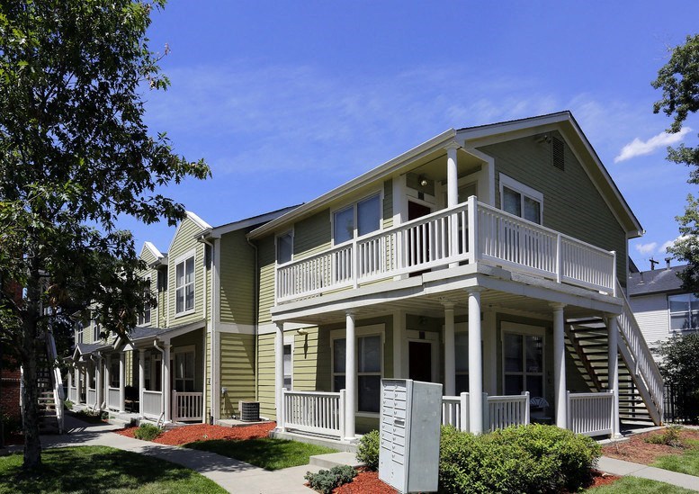 Charming community at Curtis Park in Denver, Colorado
