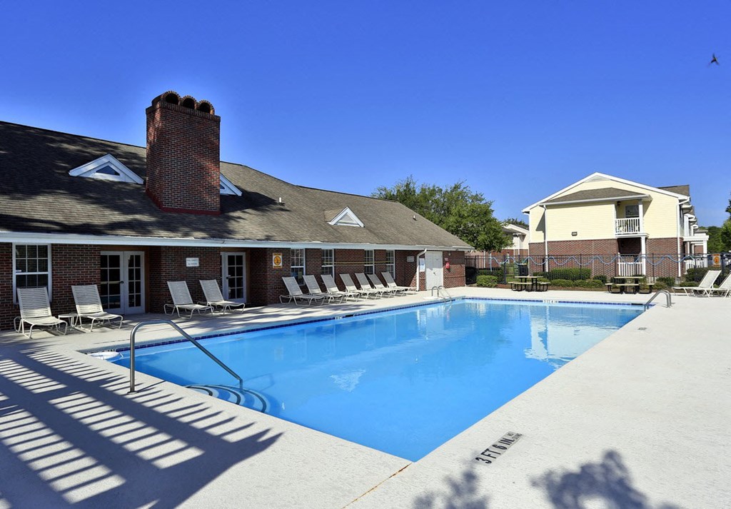 Crystal Clear Pool at Ashley Midtown in Savannah, Georgia