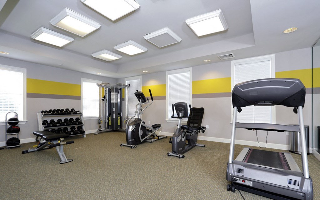 State-of-the-Art Fitness Center at Ashley Midtown in Savannah, Georgia