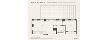 hematichematichematic diagram of the floor plan of the 440 carroll building