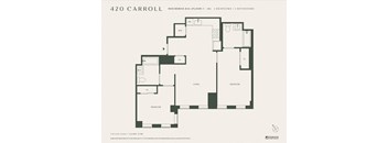 the typical floor plan of the apartment