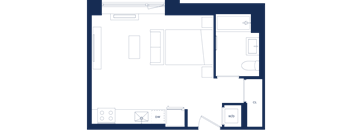 Studio Classic East Floors 3-8