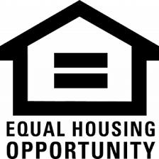 A black and white image of a house with the words