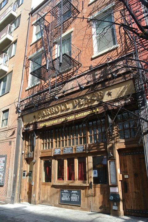 A building with a sign that says "Aristocracy".