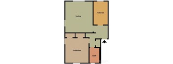 a diagram of a floor plan of a house