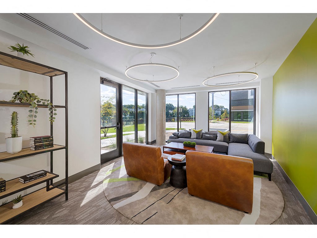 Lobby Area at Apex Apartments, Arlington, VA, 22206