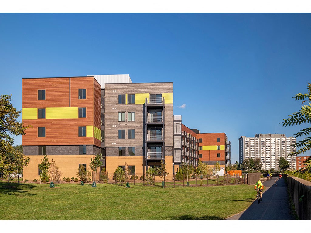 Bike Trail at Apex Apartments, Arlington, 22206