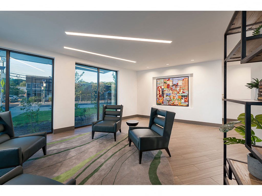 Social Lounge at Apex Apartments, Arlington, Virginia