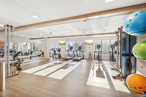 the gym at the preserve at green valley